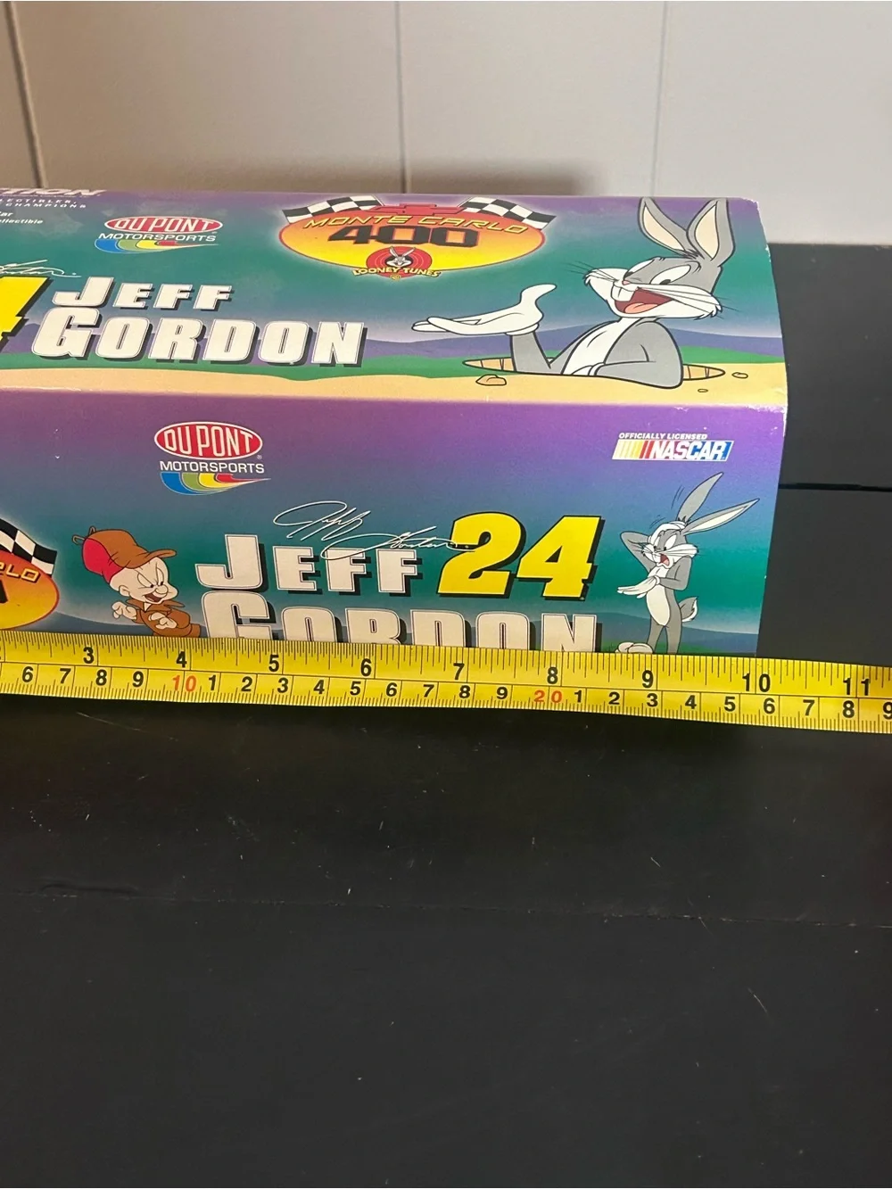 Warner Bros. Jeff Gordon 24 Monte Carlo 400 Box - Purple/Teal/Yellow